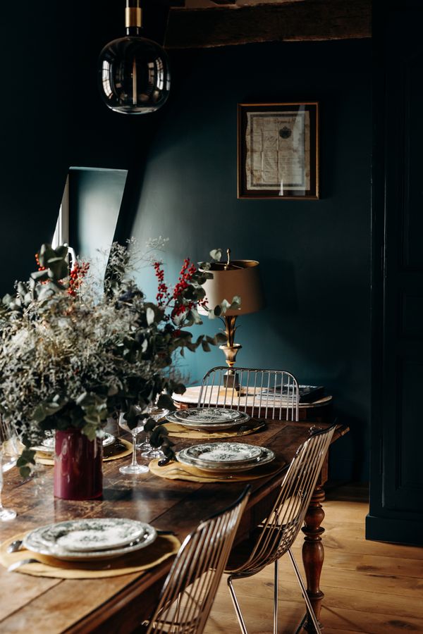 La table dressée