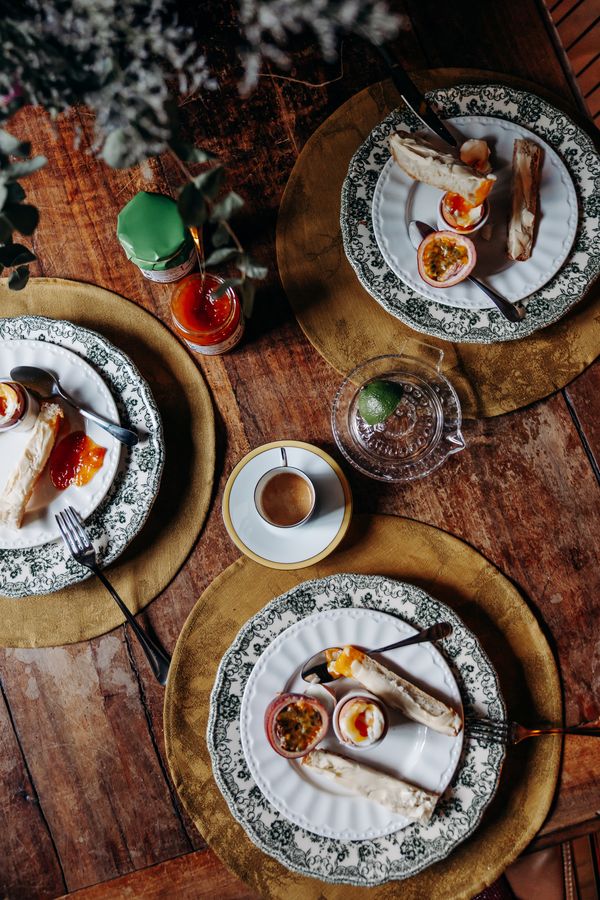 La table du petit-déjeuner